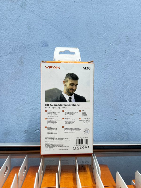 vfan type c earphones